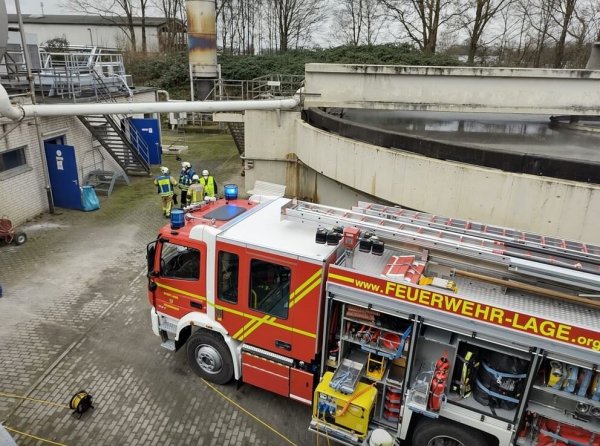 Der Brand wurde rechtzeitig entdeckt, bevor größerer Schaden entstehen konnte. - © Feuerwehr Lage