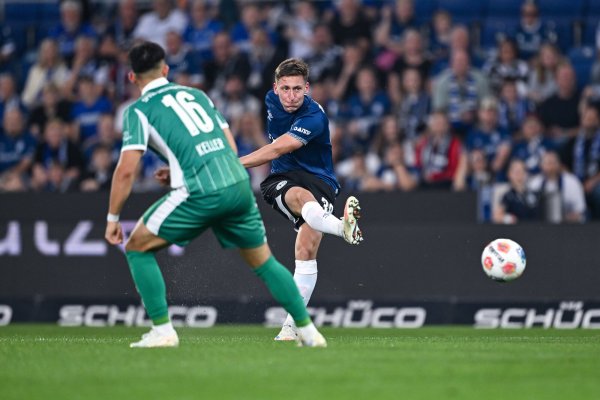Marius Wörl wird Arminia Bielefeld beim Auswärtsspiel in Hannover wohl zur Verfügung stehen. - © Teresa Kroeger