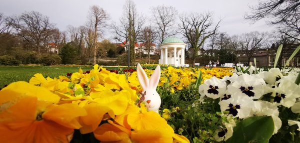 Ostern im Kurpark. - © Staatsbad