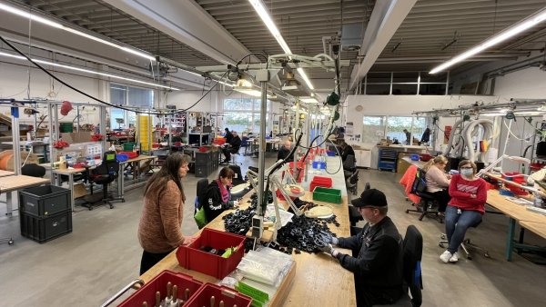Die Werkstatt Laubke der Lebenshilfe Lemgo - auch hier ist die Lohnkürzung jüngst angekommen. - © Till Brand
