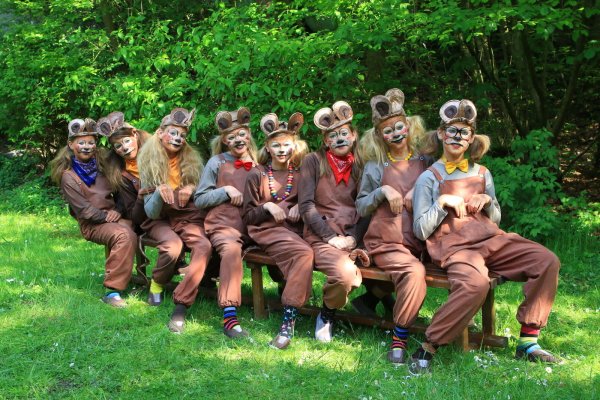 Im Cinderella-Musical wirken auch eine Reihe Mäuse mit. - © Freilichtbühne