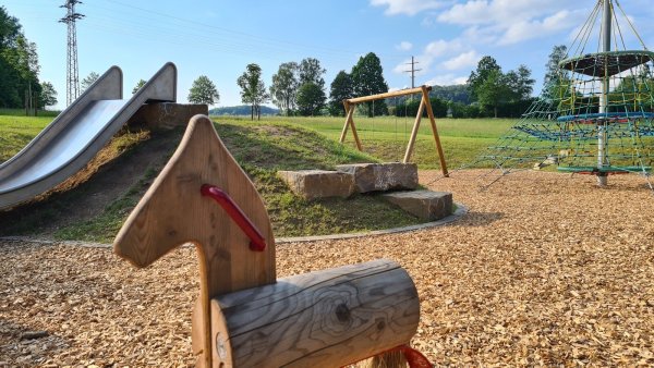In der Nähe des neuen Spielplatzes in der Pottkuhle könnte der Jugend-Aktiv-Park gebaut werden. - © Archivfoto: Nadine Uphoff