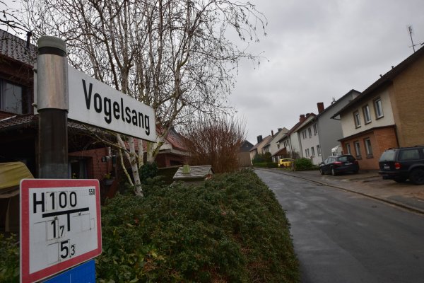 Die Straße "Vogelsang" in Barntrup wird erneuert. - © Katrin Niemeier