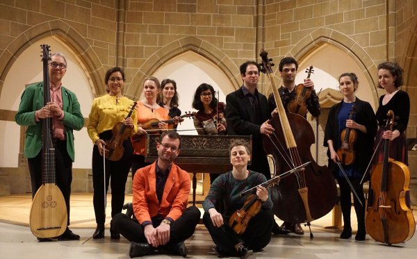 Das Originalklangensemble Boulevard Baroque bietet eine Melange aus klassischem Konzert und Musikgeschichte-Live. - © Bildrechte: Boulevard Baroque