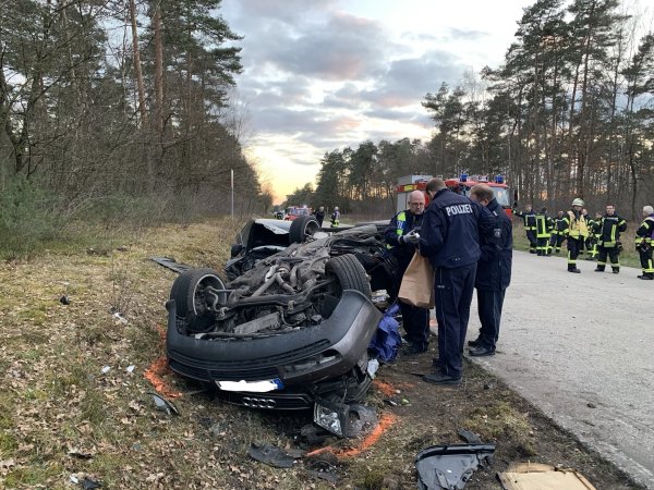 Ein 24-jähriger Paderborner war mit seinem Audi A6 in Richtung Hövelhof unterwegs. - © Tim Freitag
