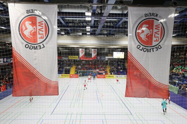 Ein Blick in die Phoenix-Contact-Arena bei der LZ-Cup-Endrunde. - © paul cohen