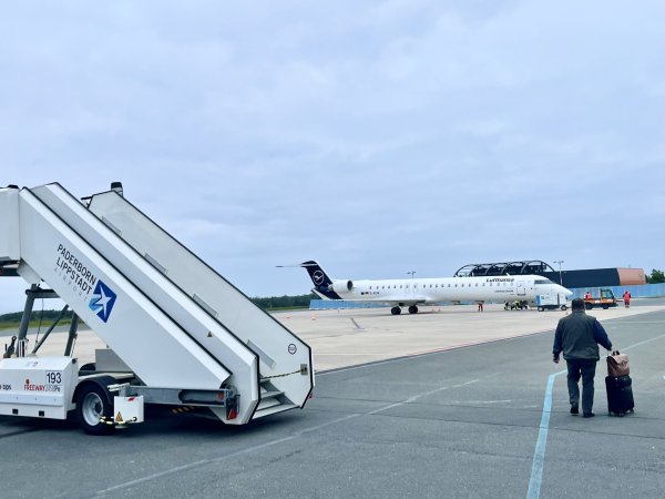 Die Lufthansa-Flüge von Paderborn/Lippstadt nach München wird es nur noch bis Mai geben. - © Jens Reddeker