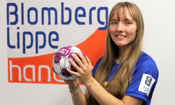 Die HSG Blomberg-Lippe ist die neue sportliche Heimat der 16-jährigen Ruslana Litvinov. - © Oliver König