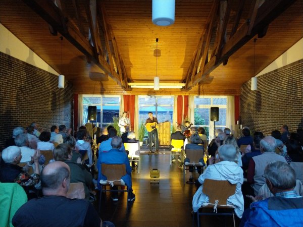 Das David-Lübke-Trio mit (von links): Max Eisinger, David Lübke und Moritz Brümmer. - © FDP Lage