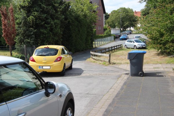 Über den Ausbau der Waldenburger Straße entscheidet am 23. Juni der Stadtrat. Die Anwohner können zu den zwei Ausbauvarianten ihre Meinung abgeben. - © Cordula Gröne