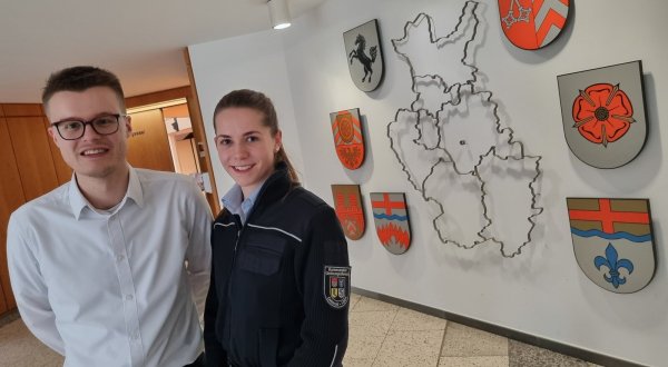 Lea-Maxime Heil und Robin Budde wünschen sich mehr Sicherheit in ihrem Job. - © Moritz Trinsch