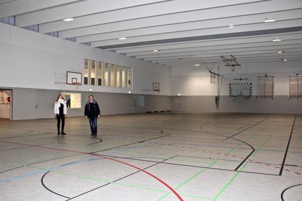 Die Zweifachhalle des Engelbert-Kaempfer-Gymnasiums. - © Heidi Stork