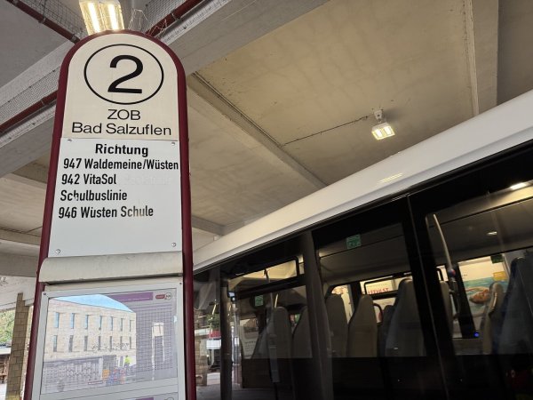 Die Salzufler SPD möchte die Linienführung der Stadtbuslinie 942 noch mal ändern. - © Sven Kienscherf