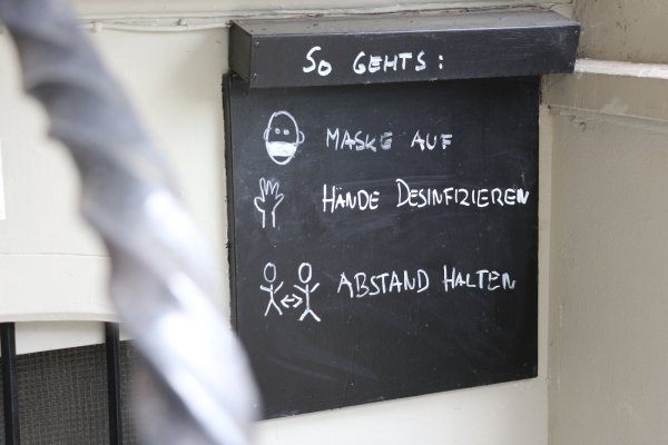So läuft der Besuch derzeit im Kaiserkeller. - © Janet König