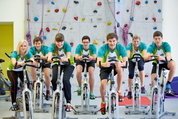 Radeln im firmeigenen Gesundheitszentrum ist nicht mehr möglich. Nach 17 Jahren ist das „Actiwell" nun geschlossen. - © Phoenix Contact