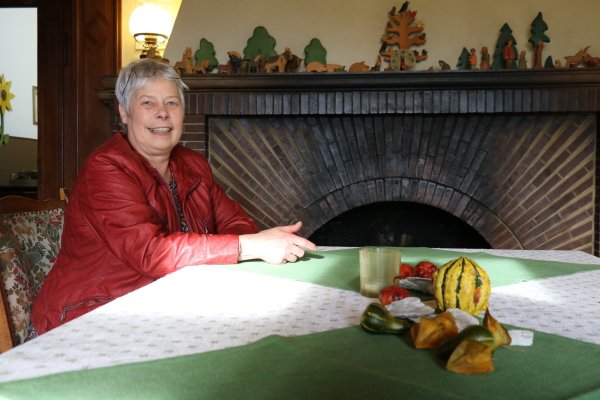 Lilo Krüger betreibt den Berghof in Ehrsen. - © Alexandra Schaller