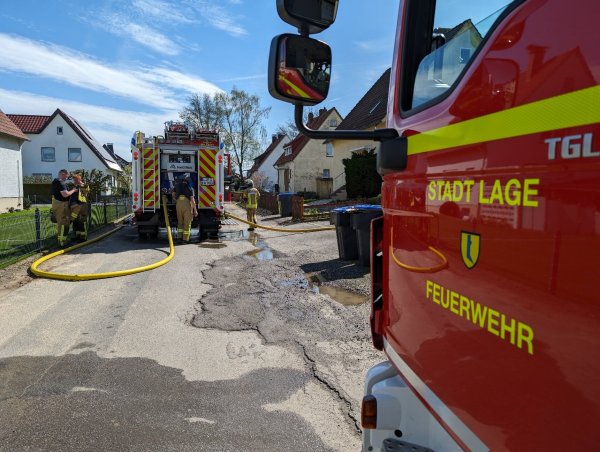 Das schnelle Eingreifen der Feuerwehr hat Schlimmeres verhindert. - © Freitag TV