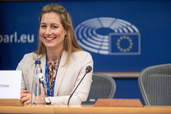 Verena Mertens ist seit Sommer 2024 Mitglied des Europäischen Parlaments. - © Alexis HAULOT