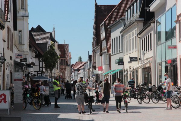 Über ein Sofortprogramm des Landes sollen Mittel für neue Gewerbetreibende in der Fußgängerzone fließen. - © Archivfoto: Carolin Brokmann-Förster