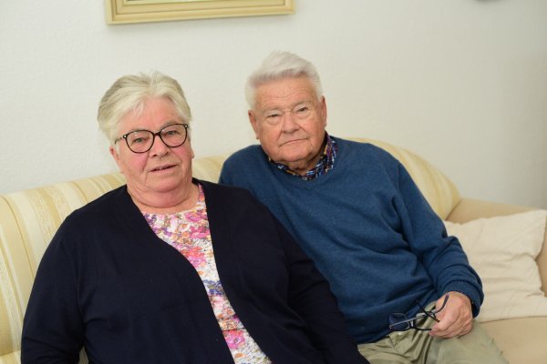 Die Eheleute Inge und Fritz Müller aus Holzhausen-Externsteine. - © Nicole Ellerbrake