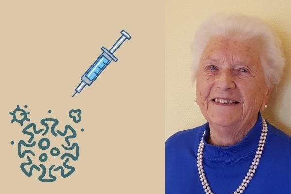 Ursula Schüren hat sichj impfen lassen. - © AWO Feierabendhaus