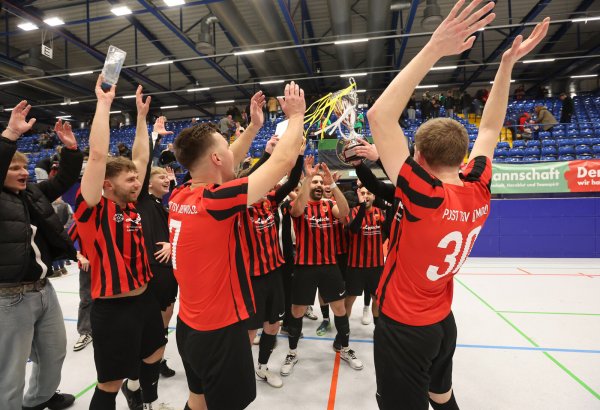 So jubelt der Post-TSV Detmold. - © Paul Cohen