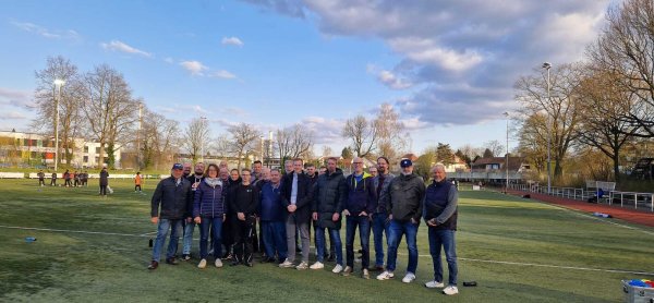 Der Lemgoer Sportausschuss besuchte den TBV. - © TBV Lemgo
