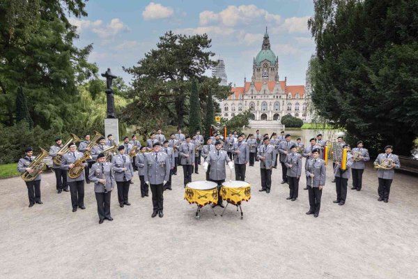 Das Heeresmusikkorps Hannover wird in der Konzerthalle auftreten. - © Heeresmusikkorps Hannover