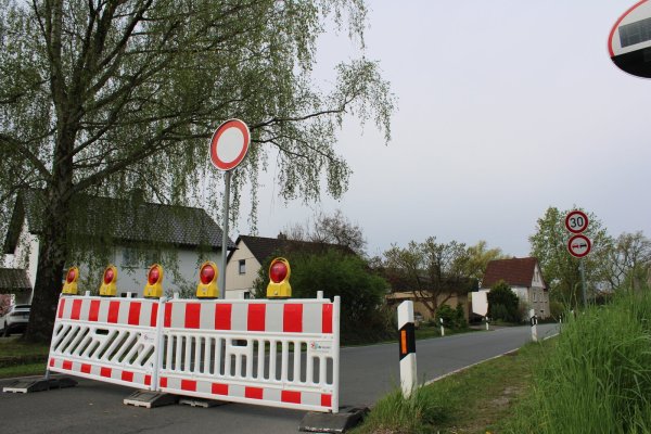 Auf der Heidenschen Straße ist derzeit kein Durchkommen. - © Lorraine Brinkmann