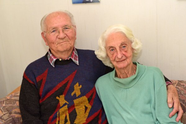 Elfriede und Karl Budde feiern Eiserne Hochzeit. - © Nicole Ellerbrake