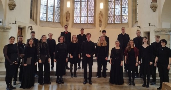 Der Kammerchor Velo Rejoice gastiert in der Kirche St. Marien. - © Elvira Hermann