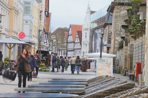 Die Detmolder Innenstadt soll mit neuen Ideen und Konzepten attraktiv werden - und bleiben. - © Archivfoto: Vera Gerstendorf-Welle