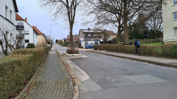 Die Arbeiten in der Triftstraße sollen schon im März starten. - © Nadine Uphoff
