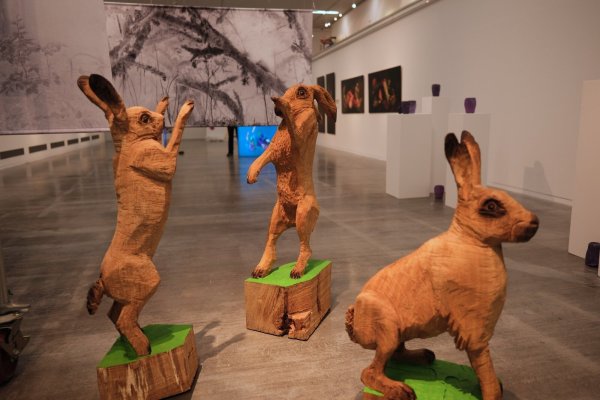 Die Ausstellung zum Kunstmarkt ist dieses Jahr im Landesmuseum zu sehen. - © Sven Koch