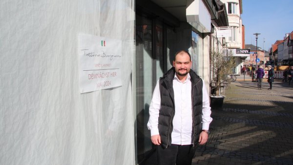Hakan Aytekin will neben dem "Buongiorno" eine Trattoria eröffnen. - © Jana Beckmann