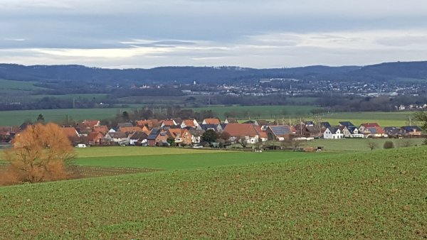 Idyllische Lage im Blomberger Becken: Die Tintruper Dorfgemeinschaft ist jetzt ohne eigenen Treffpunkt. - © Marianne Schwarzer