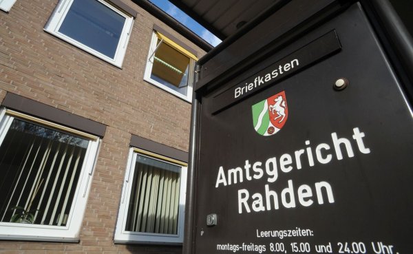 Im Rahdener Amtsgericht werden Verstöße gegen das Gesetz in Rahden, Espelkamp und Stemwede juristisch aufgearbeitet. - © Joern Spreen-Ledebur