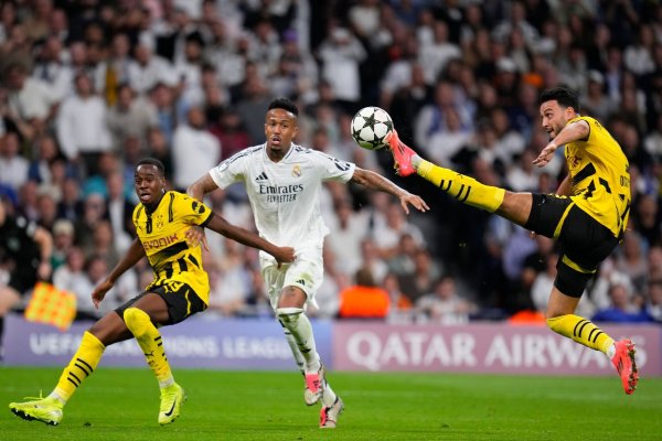 Borussia Dortmund und Real Madrid lieferten sich ein packendes Spiel. - © Manu Fernandez/AP