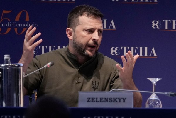 Selenskyj: Verhandlungen mit Kreml nur aus Position der Stärke. - © Luca Bruno/AP/dpa