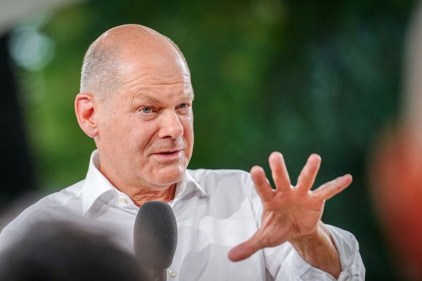 Scholz über Scholz: «Ich bin Läufer und habe eine gute Kondition.» (Archivbild) - © Kay Nietfeld/dpa