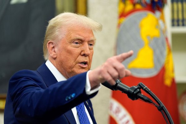 Trump nutzt Zölle als Druckmittel. (Archivbild) - © Alex Brandon/AP/dpa