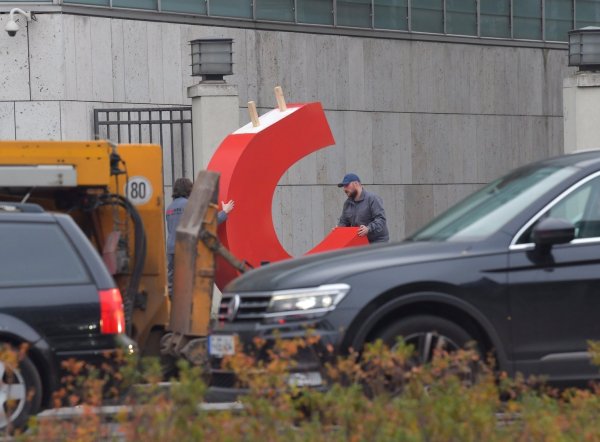 Greenpeace-Klimaprotest - © Foto: Paul Zinken/dpa