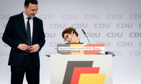 CDU-Bundesparteitag - © Foto: Kay Nietfeld/dpa