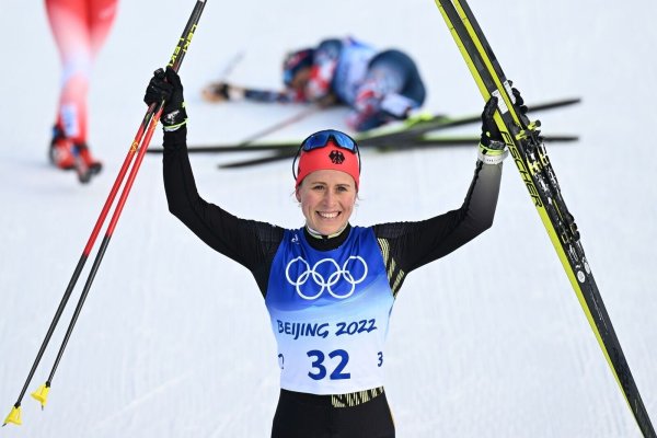 Wurde als DSV-Skisportlerin des Jahres 2022 ausgezeichnet: Katharina Hennig. - © Hendrik Schmidt/dpa-Zentralbild/dpa