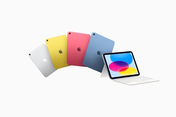 Neue Form, neue Farben und Abschied vom Lightning-Stecker und dem Klinkenanschluss. Das neue iPad 10 macht vieles anders. - © Apple Inc./dpa-tmn