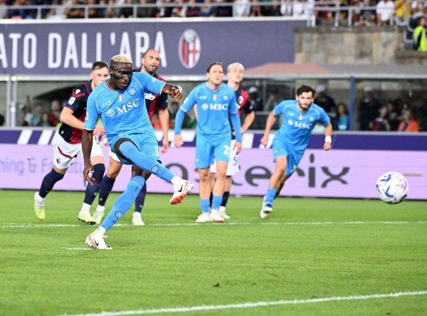 Ein Tiktok-Video der SSC Neapel über Victor Osimhen sorgt für Ärger. - © Alberto Lingria/XinHua/dpa