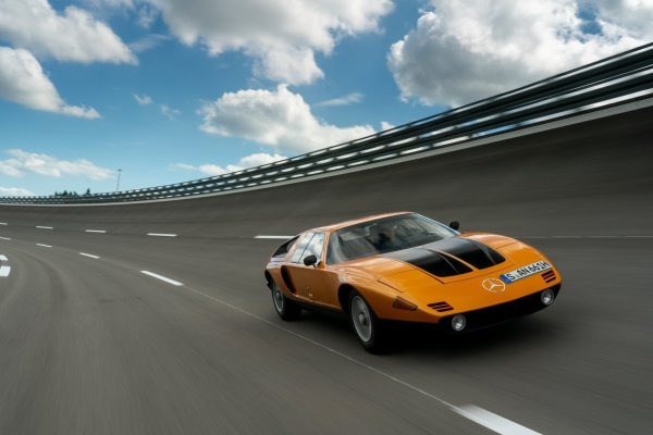 Mercedes C111 - © Foto: Craig Pusey/Daimler AG/dpa-tmn