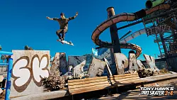 Mit dem Wasserpark sind neue Ideen im Spiel, aber dafür fehlen einige Parks aus den Originalspielen, darunter etwa Oil Rig aus Tony Hawk’s Pro Skater 3. - © Activision