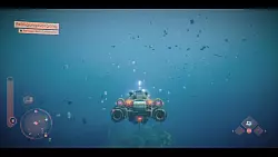 Was im All der Satellitenm&uuml;ll ist, ist im Meer der Plastikm&uuml;ll: Hier fahren wir durch eines der M&uuml;llfelder. - &copy; Quantic Dream