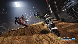 Allzu beherzt sollte man solche Spr&uuml;nge nicht angehen. Wer die Strecken noch nicht kennt, k&ouml;nnte eine scharfe Kurve &uuml;berspringen und im Off landen. Dann ist das Rennen gelaufen. - &copy; Milestone